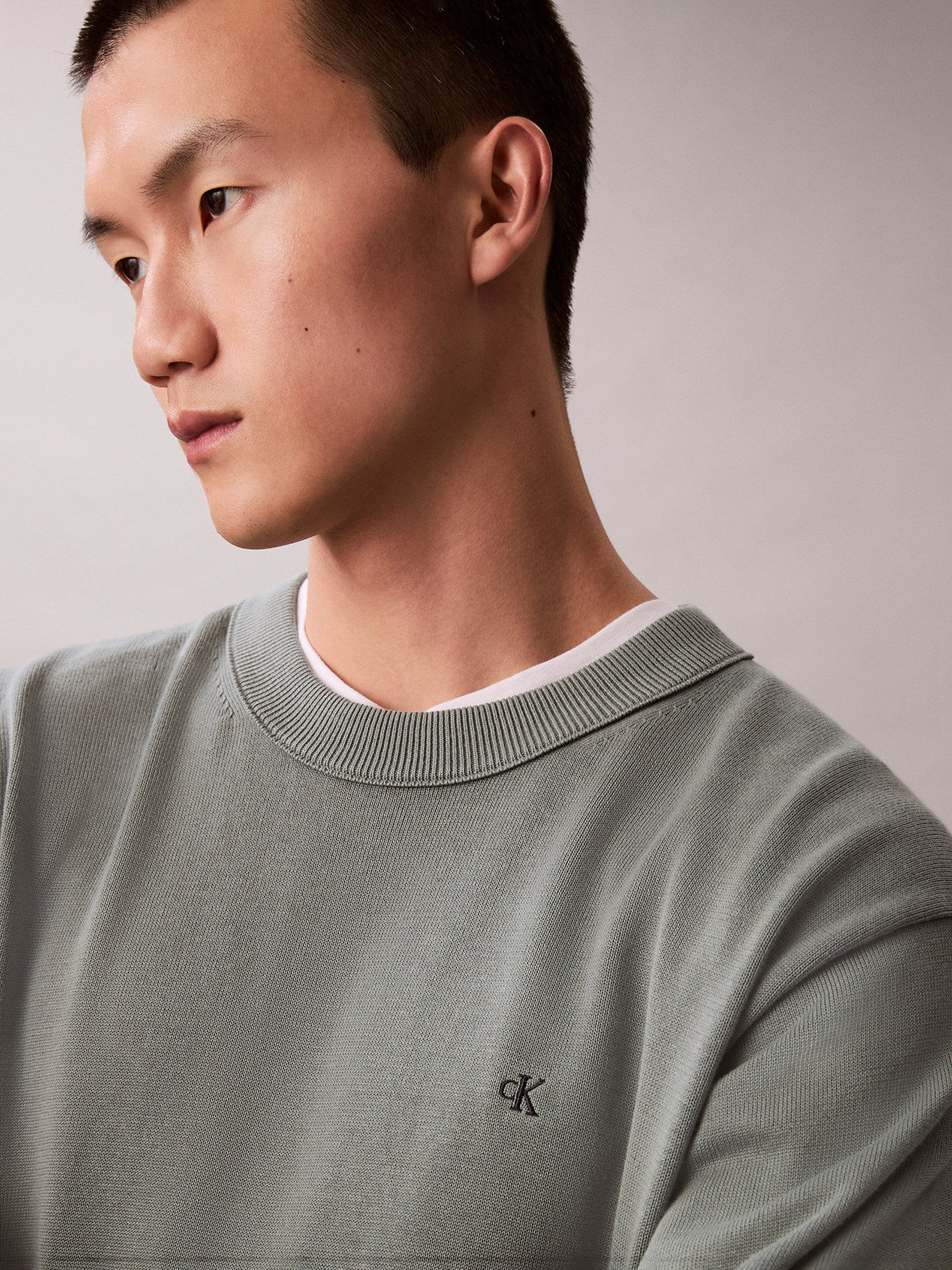 Sweater con cuello redondo — imagen 4